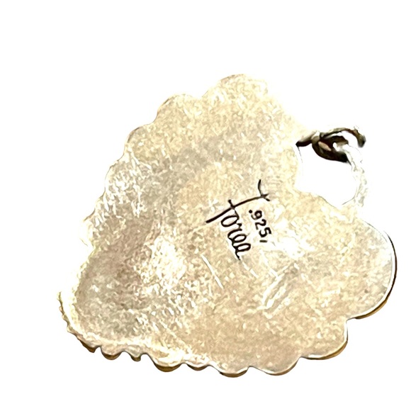 Vintage Art Deco Victorian T Foree Hunsicker Cherub Angel Sterling necklace RARE - Picture 14 of 16